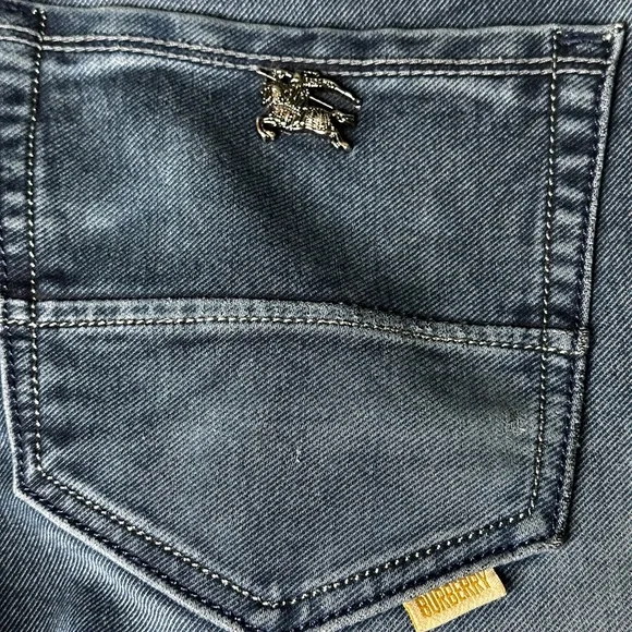 Burberry Blue wash Slim Jeans - Picture 9 of 13